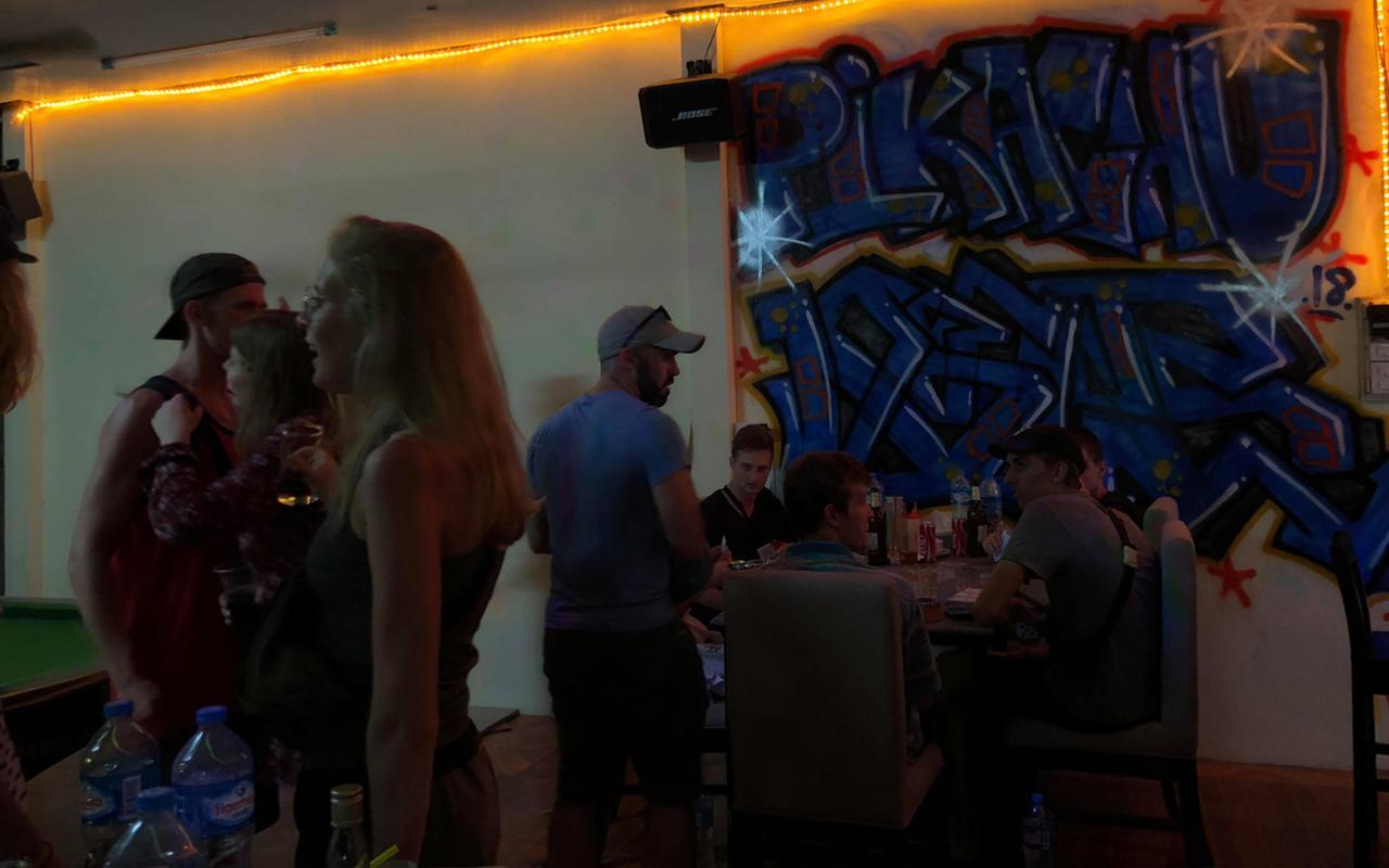 Nana Backpackers Hostel Vang Vieng Dış mekan fotoğraf