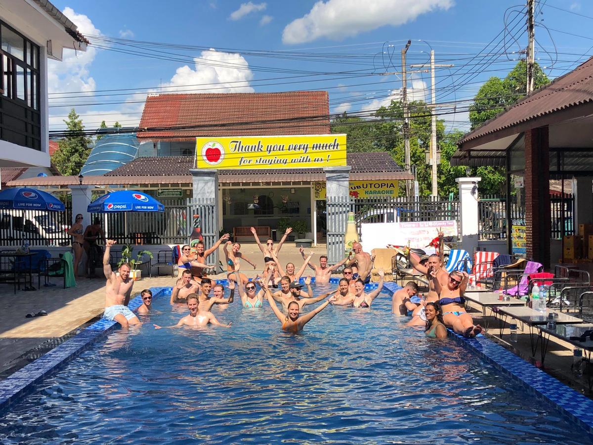 Nana Backpackers Hostel Vang Vieng Dış mekan fotoğraf